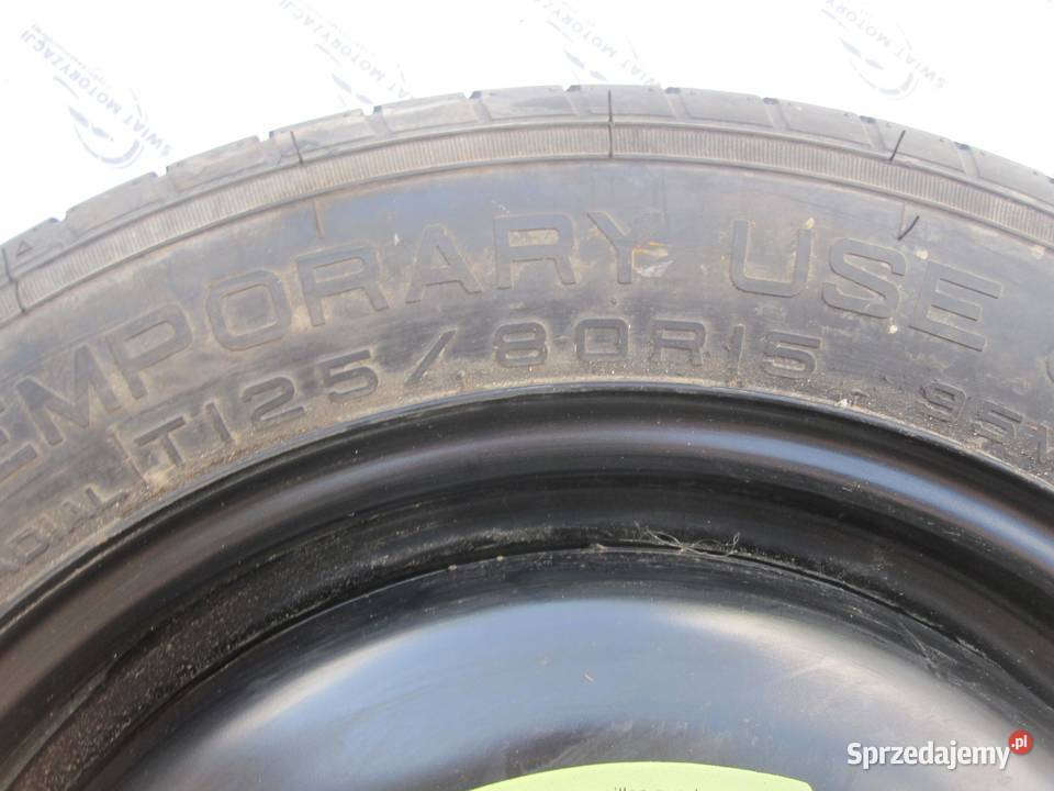 FORD FOCUS MK1 I koło dojazdowe 1258015 95M Koła dojazdowe