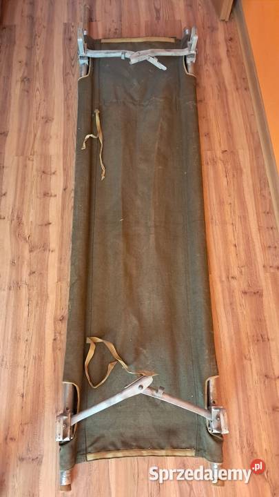 Stare Szpitalne Wojskowe Nosze PRL 1974 r Pozostałe Świecie