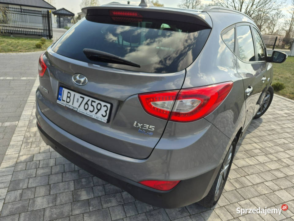 Hyundai ix35 navi grzane fotele kamera lift led komputer pokładowy lubelskie Drelów