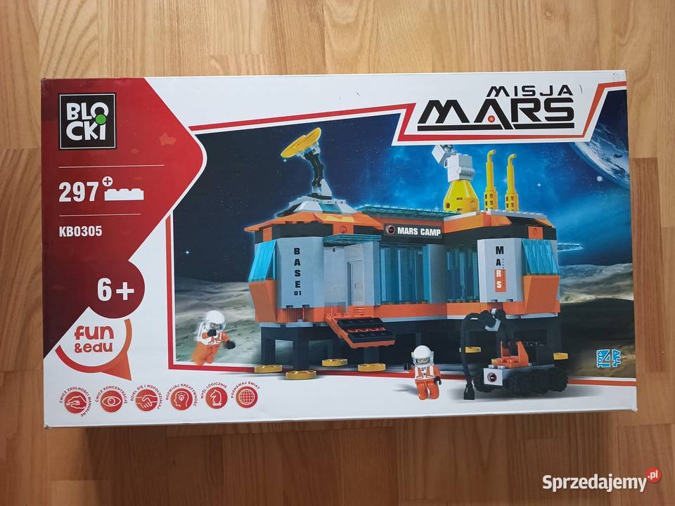 Klocki Blocki Misja Mars Baza Stacja Kosmiczna Warszawa