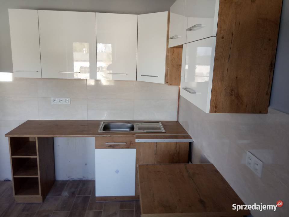 Meble kuchenne VIGO BIAŁY POŁYSK GRAFIT MATOWY dolnośląskie Wrocław sprzedam