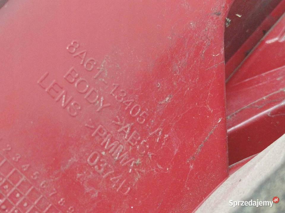 LAMPA TYŁ KOMPLET Ford Fiesta Mk7 20082016 Rok produkcji 2012 Lampy tylne