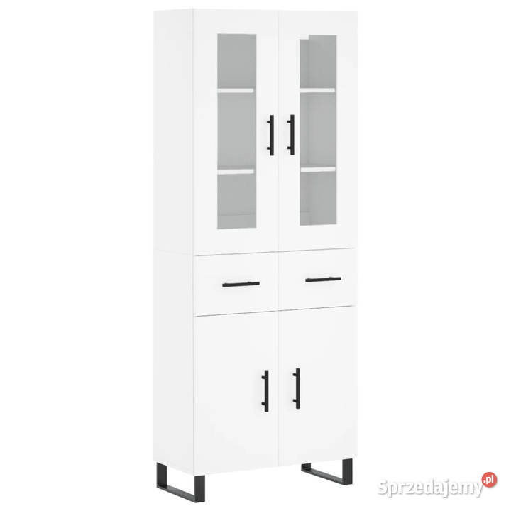 Witrynka biała 695x34x180 materiał mazowieckie Warszawa