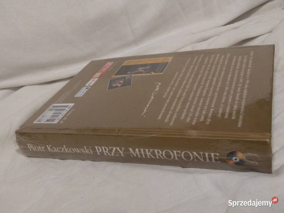 mikrofonie Piotr Kaczkowski 2007 książka nowa w mazowieckie Warszawa sprzedam