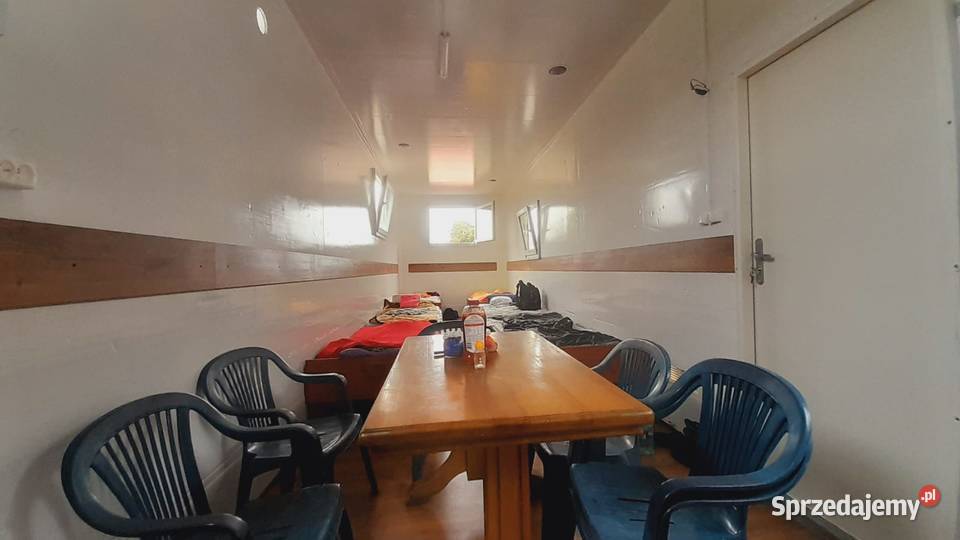 Barakowóz kontener mieszkalny naczepa na Krępiec