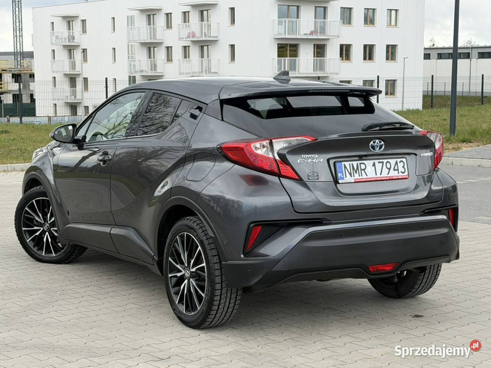 Toyota CHR 18 HYBRID Nawigacja Kamera Asystent kurtyny powietrzne warmińsko-mazurskie Mrągowo