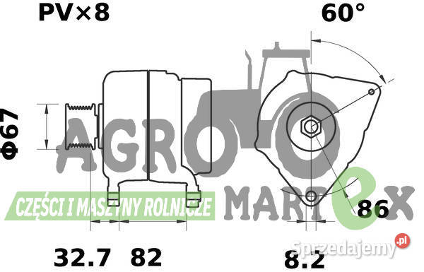 47744887 87755553 87652089 87361085 ALTERNATOR Wichrów sprzedam