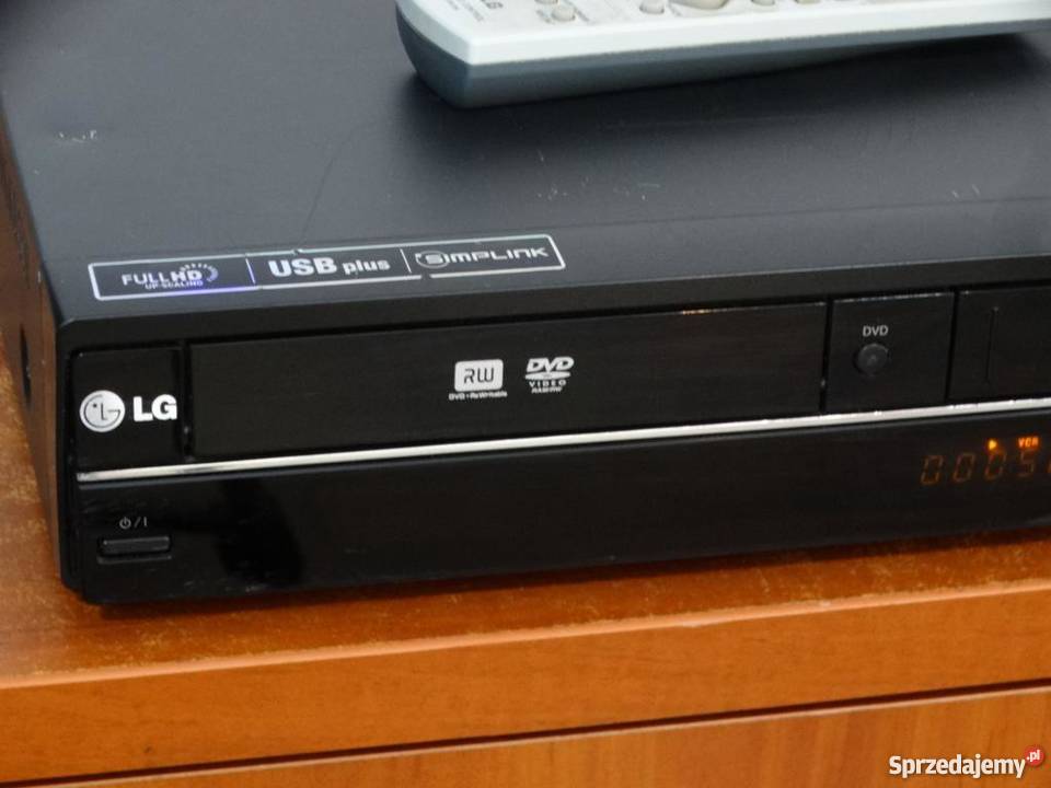 Magnetowid z HDMi USB DVDrec LG RC389Hpilot Jasło