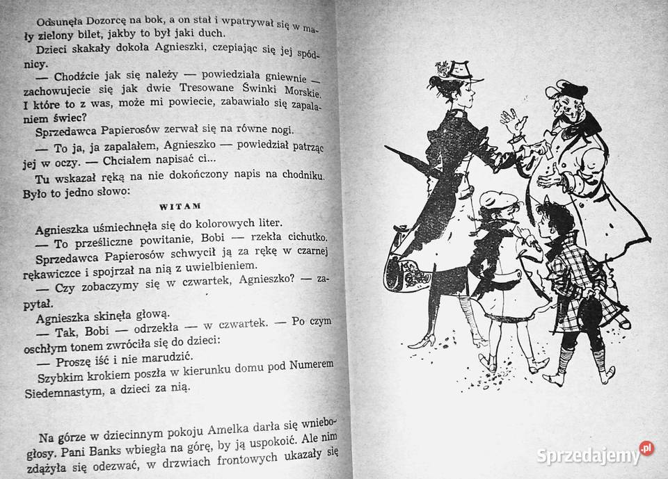 Agnieszka otwiera drzwi Pamela Lyndon Travers Chełm sprzedam