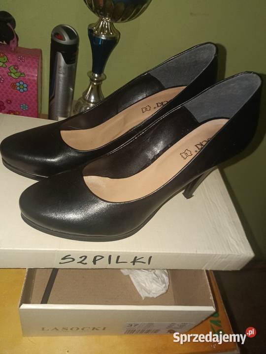 Nowe Szpilki LASOCKI Czarne 37 Eleganckie Legnica