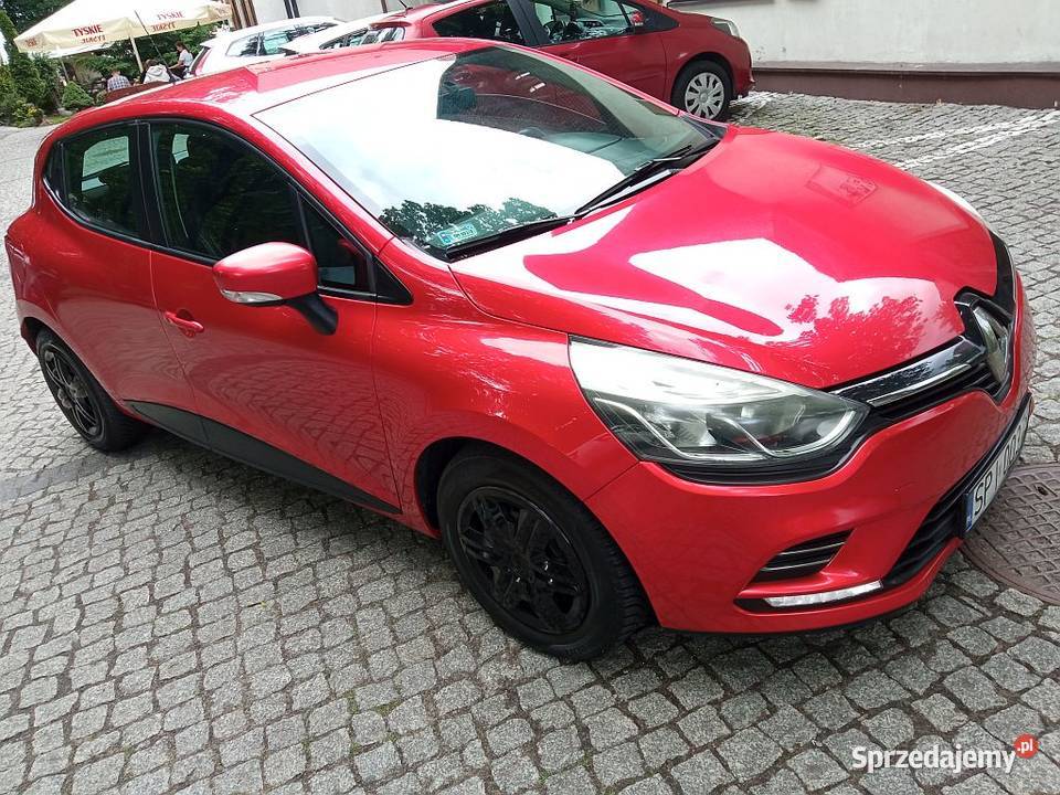 Renault Clio 12 73 Salon Polska Jeden Właściciel czerwony