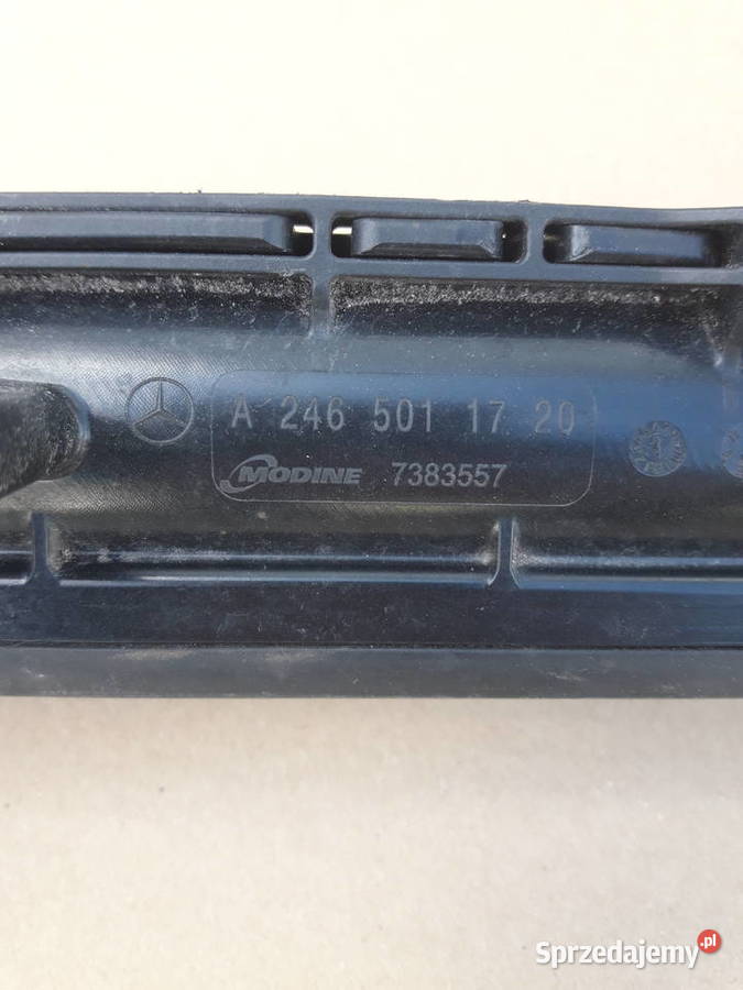 MERCEDES BKLASA UCHWYT MOCOWANIE CHŁODNICY lubuskie