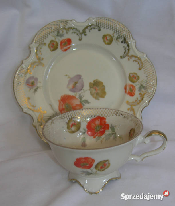 filiżanka i talerz vintage A SchweigDd Bartków
