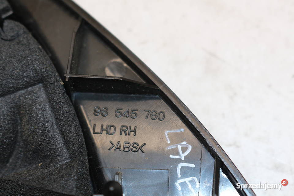 LACETTI 0409 OSŁONA LUSTERKA TRÓJKĄT DRZWI PRAWE Prochowice