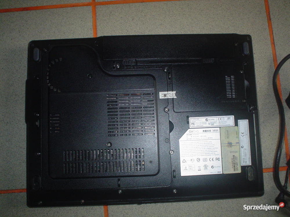 Laptop Mssi ex 610 hdmi MSI Giżycko