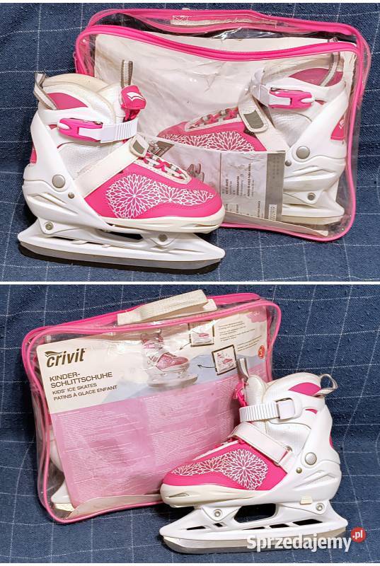 CRIVIT łyżwy regulowane rozmiar 33 37 Piotrków Trybunalski