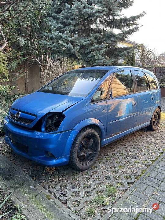 Opel Meriva OPC 16 Turbo 180 LPG na części 26800km Meriva