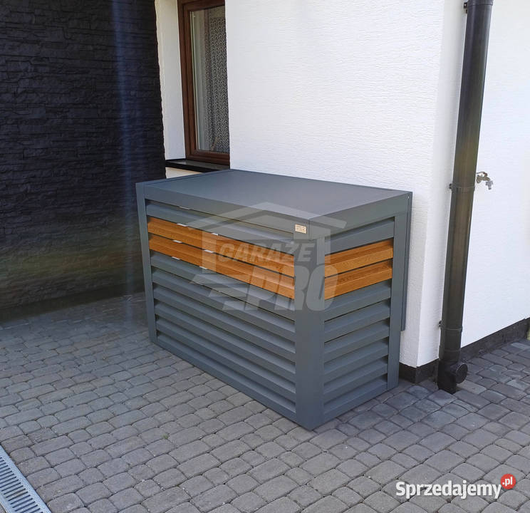 Osłona klimatyzatora pompy ciepła 130x50x110 Poznań