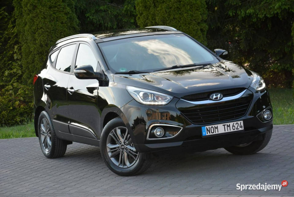 Hyundai ix35 Premium Xenon Ledy Skóry Panorama światła do jazdy dziennej Ostrów Mazowiecka