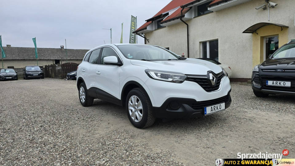 Renault Kadjar Benzyna Serwisowany I 2015 światła do jazdy dziennej Zieleniewo sprzedam