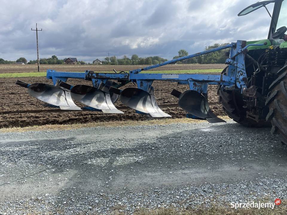 Lemken 4 skibowy zagonowy Pługi Okalew