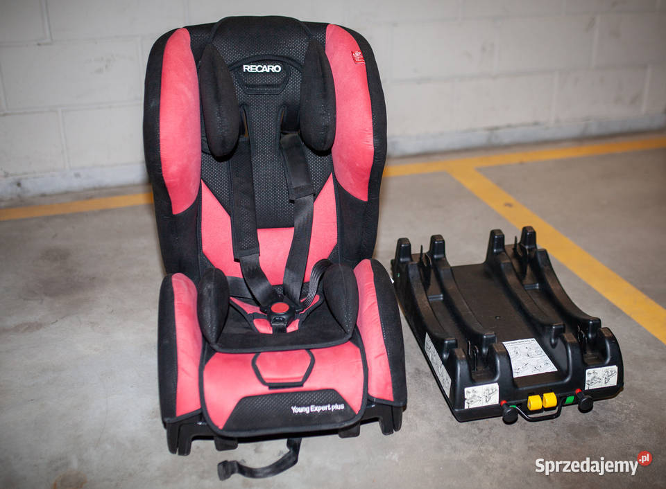 Fotelik Recaro Young Expert Plus 918 Baza isofix mazowieckie sprzedam