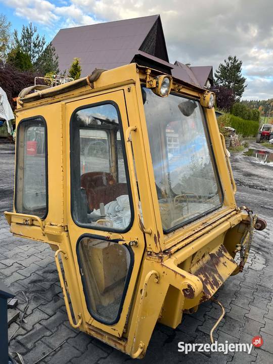 Kabina operatora ładowarka cat caterpillar małopolskie Biały Dunajec