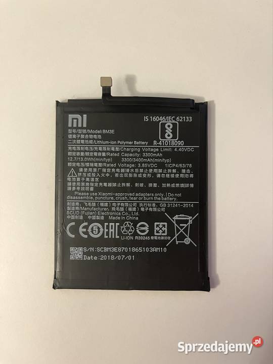Bateria telefonu Xiaomi Mi 8 Warszawa