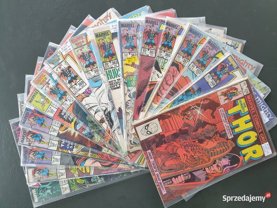 The Mighty Thor kolekcja 17 komiksów Marvel USA pomorskie Gdynia