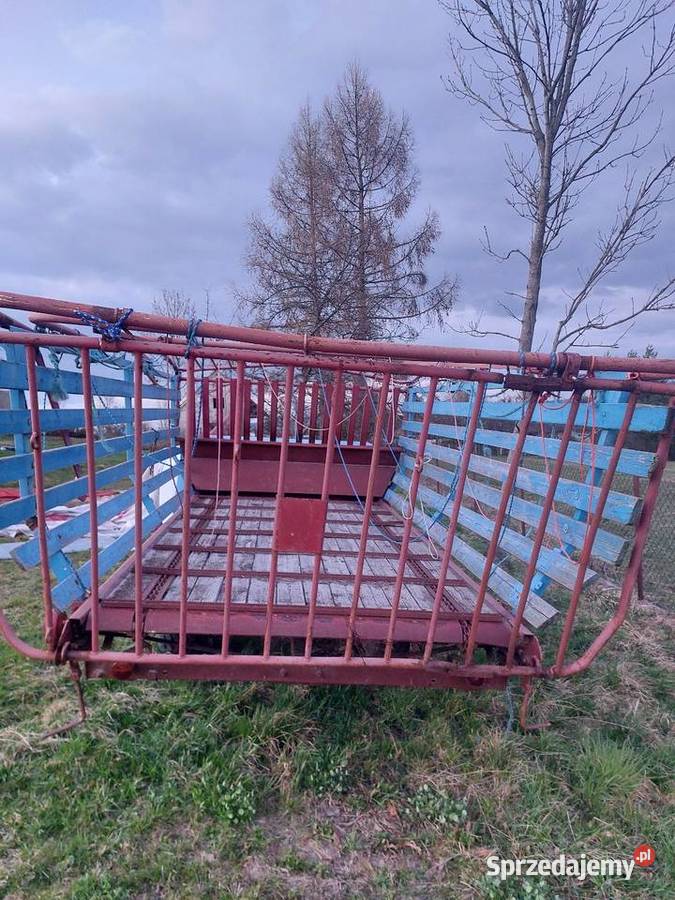 Przyczepa samozbierająca małopolskie Jordanów sprzedam