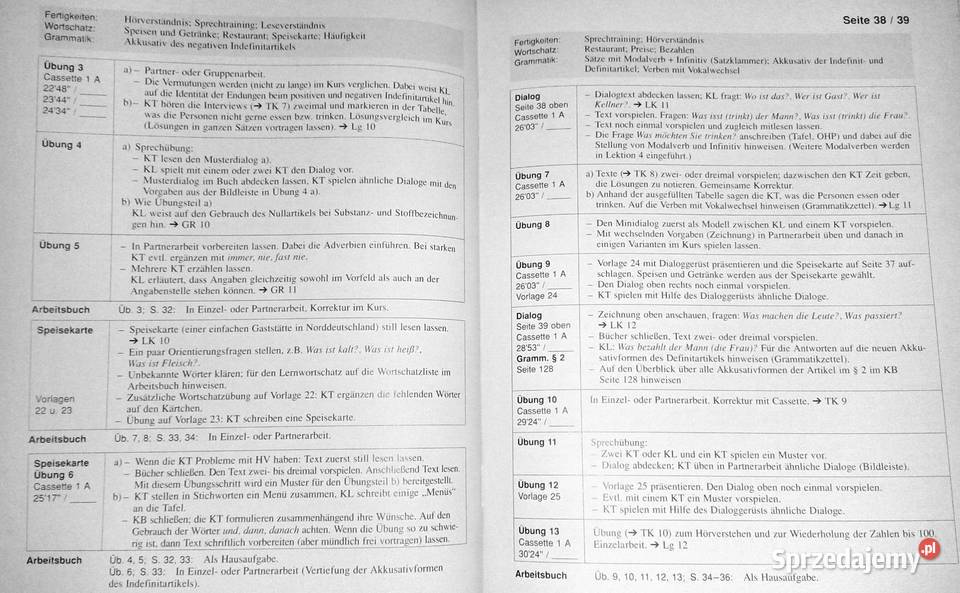 Themen neu 1 Lehrerhandbuch Teil A miękka lubelskie Chełm