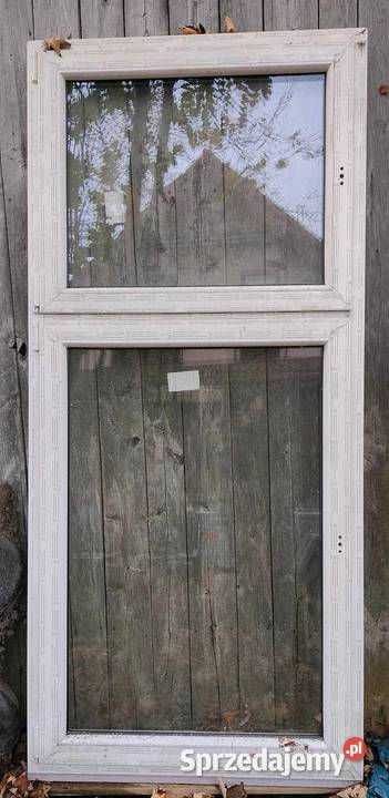 Okno Pcv długość 104 x 227 wysokie dwuszybowe Łódź