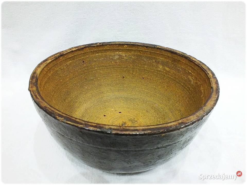 Stara Duża Makutra Solidna Miska do wyrobienia lubuskie Żary