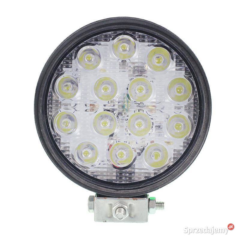 LAMPA ROBOCZA LEDOWA OKRĄGŁA 14 LED 1280V FI