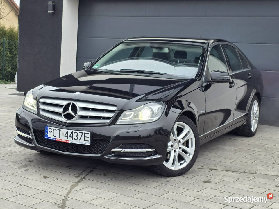 Mercedes C 250 AVANTGARDE niski przebieg 88195 z automatyczna Samochody osobowe