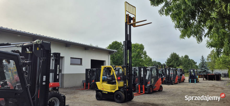 Wózek Widłowy HYSTER 300 FT Maszt Triplex 465m Małkinia Górna