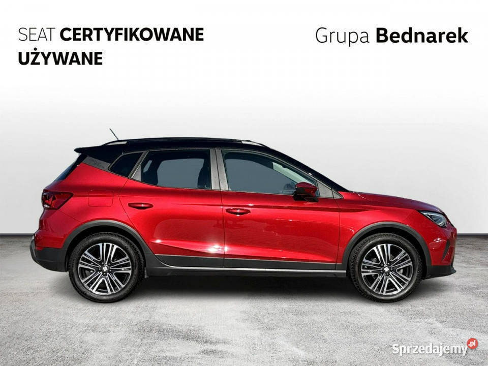 Seat Arona Bezwypadkowy Salon Polska Serwis ASO lakier metallic Łódź sprzedam