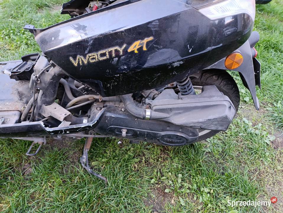 Skuter Peugeot Viva city 4t na części silnik nieuszkodzony Halinów