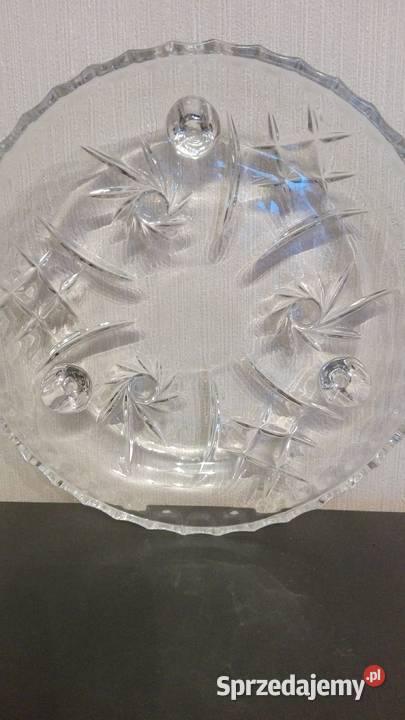 Patera na nóżkach sygnowana Made in Poland Warpechy Stare sprzedam