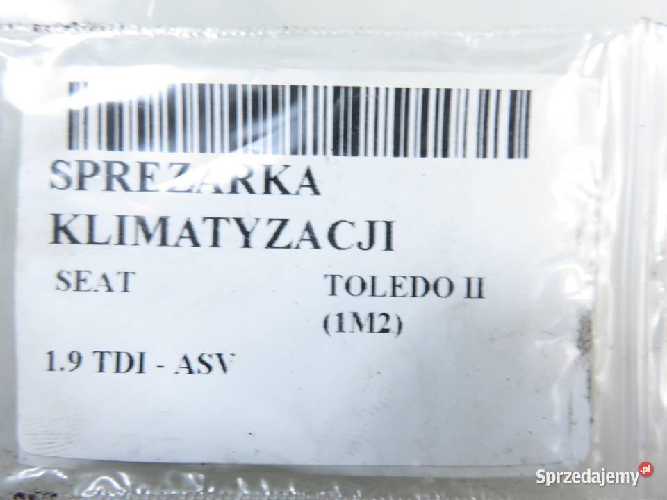 KOMPRESOR KLIMATYZACJI LEON TOLEDO II 19 TDI