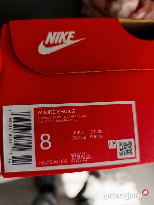 Nike Shox Z zielone r 38 Kraków