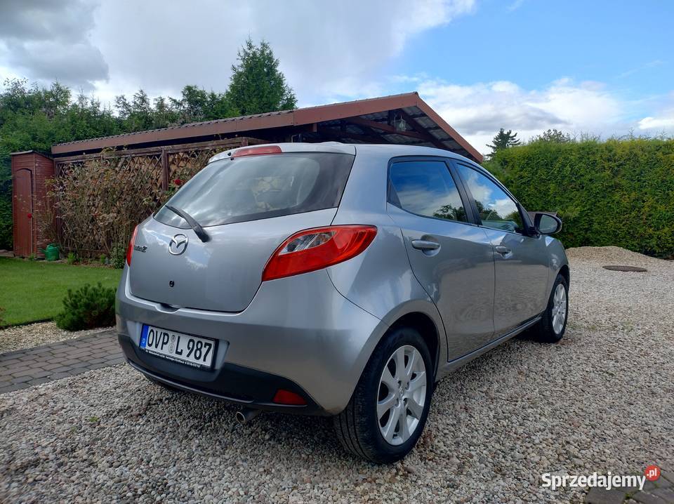 Mazda 2 13 Benzyna Klimatyzacja Opłacony z Grudziądz