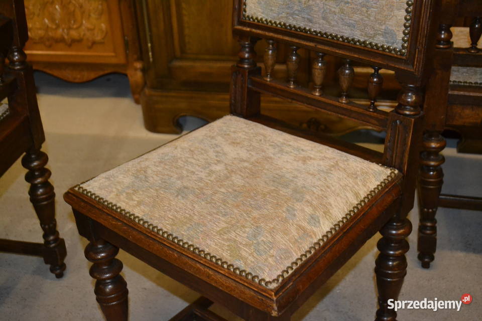 krzesła eklektyczne 4 dąb Będzin