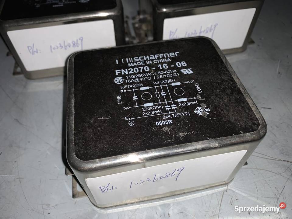 Schaffner FN20701606 Inline Filter mazowieckie