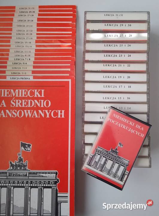 Niemiecki początkujących ESKK 32 lekcje Gdańsk sprzedam