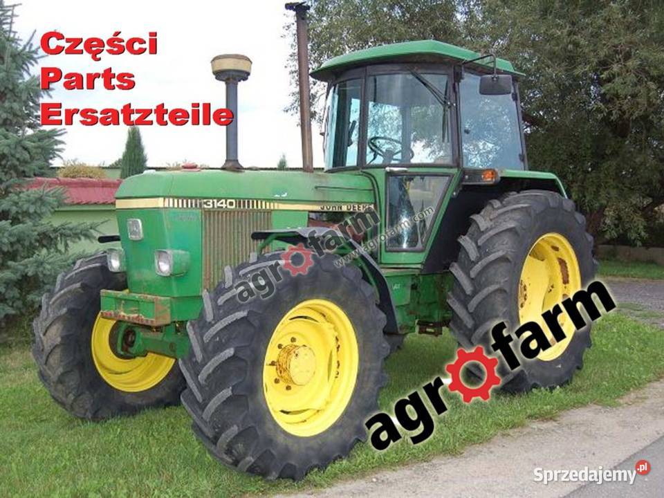 John Deere 3140 części skrzynia biegów silnik Byków