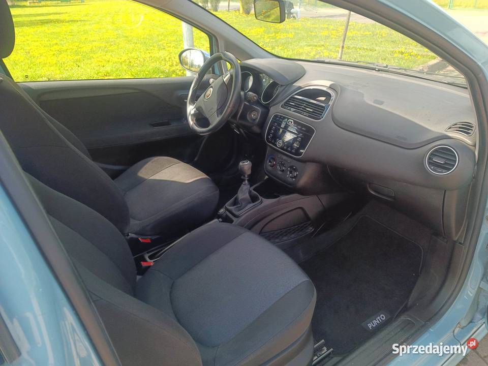 Fiat Punto Limitowana Wersja AZZURRO BLUE wielofunkcyjna kierownica Punto 2012 dolnośląskie Kłodzko