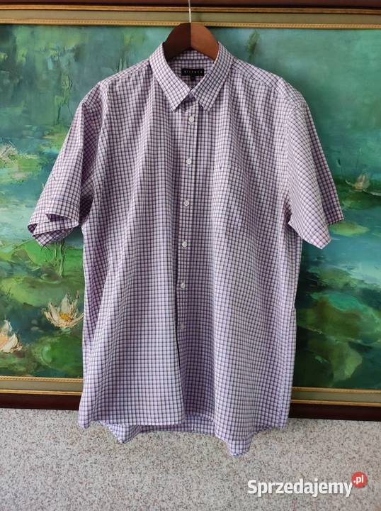 biznesowa koszula męska krótki rękaw vistula świętokrzyskie sprzedam