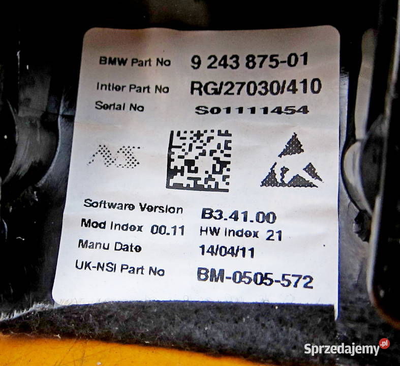 MINI R56 2012 16 TD TACHOMETR 924387501