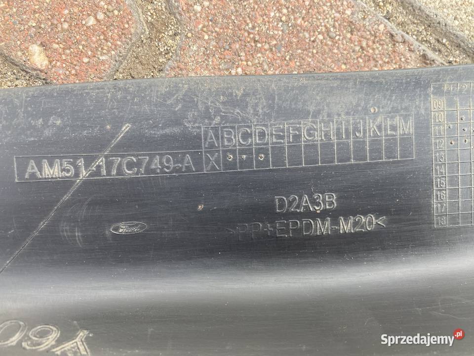 SPOILER HOKEJ ZDERZAKA PRZÓD FORD C MK2 09 Tarnów Opolski